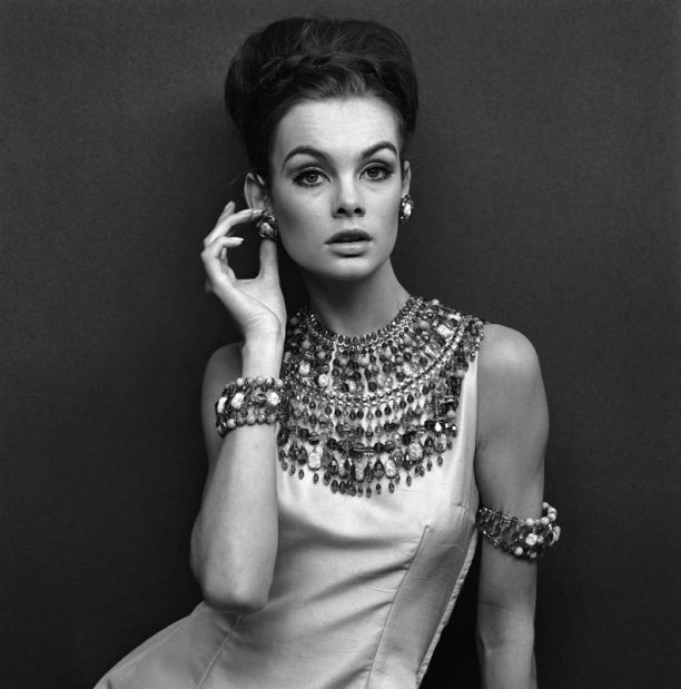 Jean Shrimpton In Evening Dress