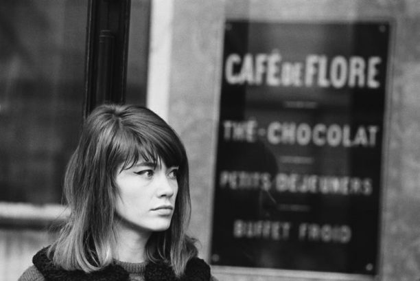 Francoise Hardy At Caf&eacute; Flore