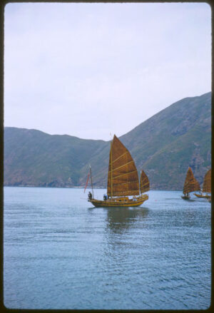 A Junk In Hong Kong Harbour